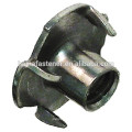 galvanized carbon steel t Nut, t nut with zinc plated, t-nut